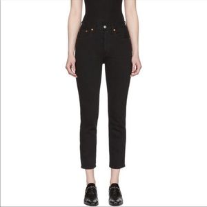 re/done double needle crop, 24